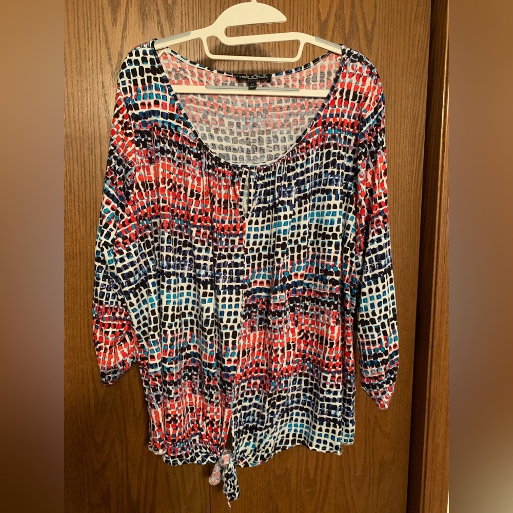 Cable & Gauge Multi Colored Comfortable Top 1X